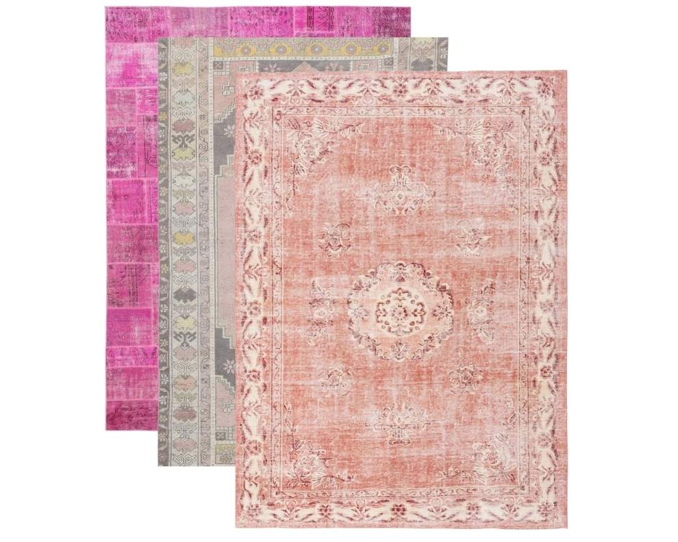 pink rugs