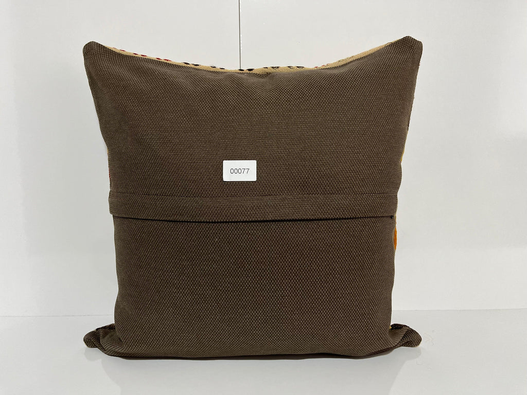 Kilim Pillow 20x20 inch, #EE00077